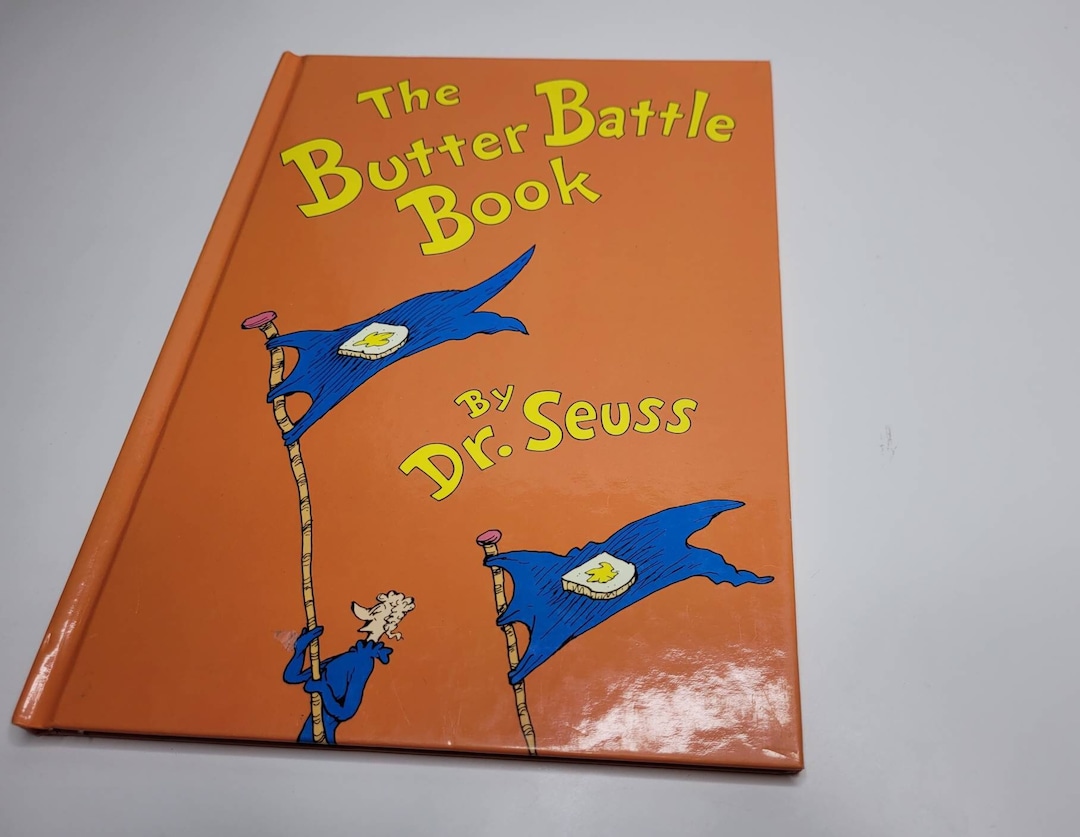 The Butter Battle Book by Dr Suess Vintage Illustrated Etsy