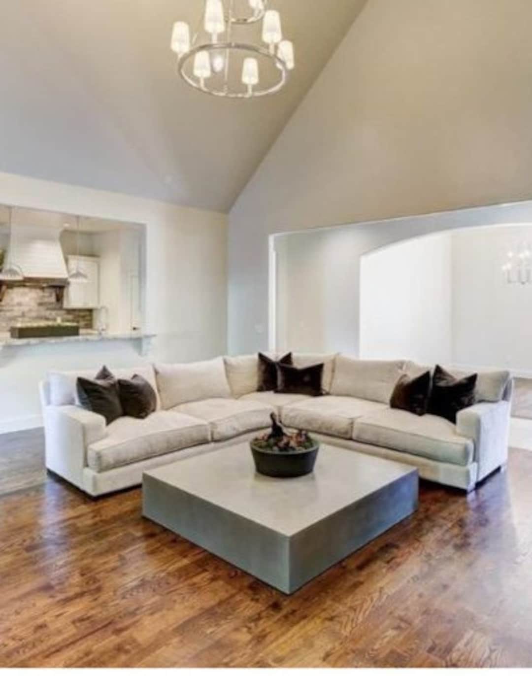 Modern Custom Concrete Coffee Tables - Etsy