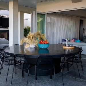 Round/Cylinder Concrete Dining Table