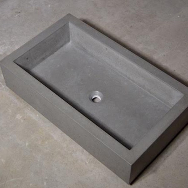 Concrete Vessel Sink Etsy