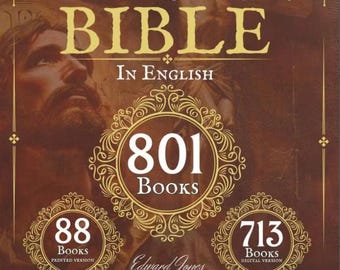 Complete Ethiopian Bible Hardcover Large Print, 88 Books, Enoch, Jubilees, Meqabyan