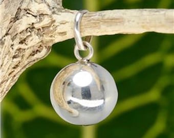 Plain Elephant .925 Sterling Silver Pendant
