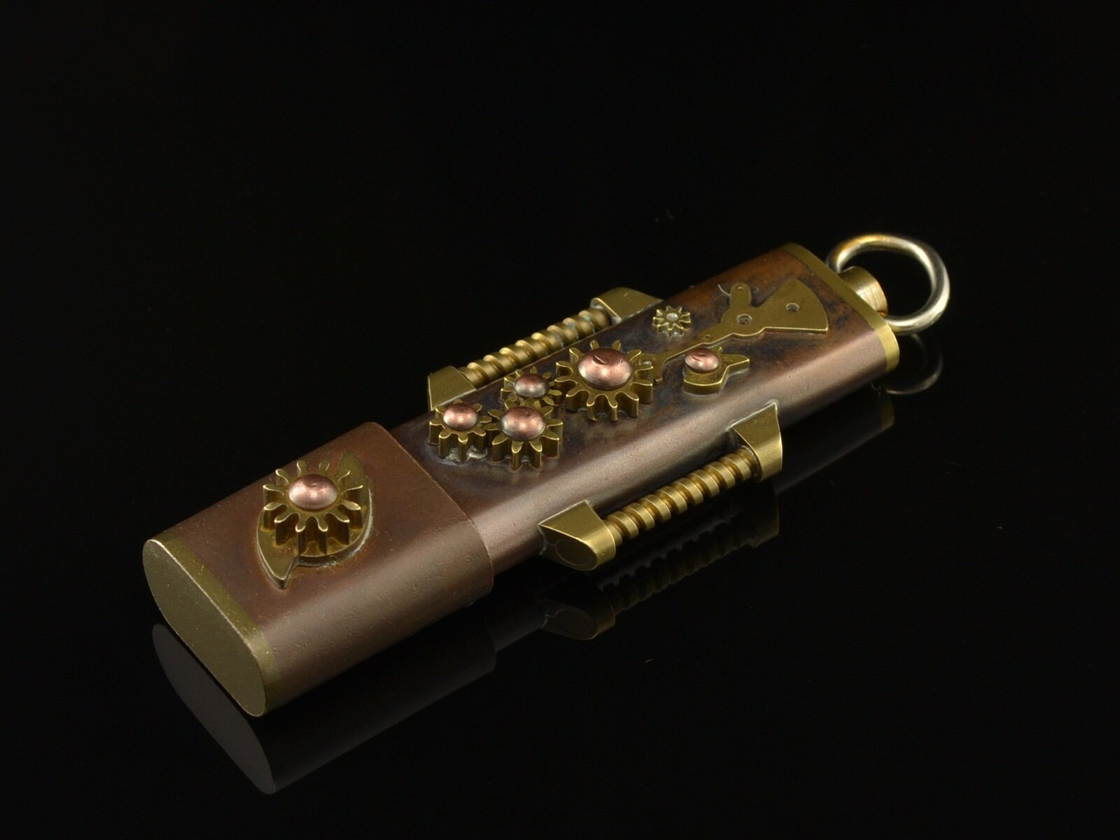 Steampunk Cogs and Rivets 64GB USB Flash Drive - Etsy