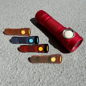 Tiny Flashlight Enamel Pin | Mini Flashlight Pin | Emisar D3AA Pin Hank Light Inspired