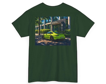 Överdimensionerad Porsche GT3 RS Graphic T-shirt - Streetwear-biltröja
