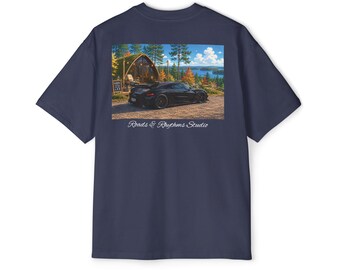 Storleksguide för Jesko Graphic T-shirt - Natur Streetwear Car Shirt