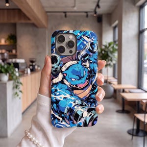 Poke Anime Manga Case for iPhone 17 16 15 14 13 12 11 Pro Max Samsung S26 S25 FE S22 S23 PLUS S24 Ultra Google Pixel 7 8 9 10 Cases