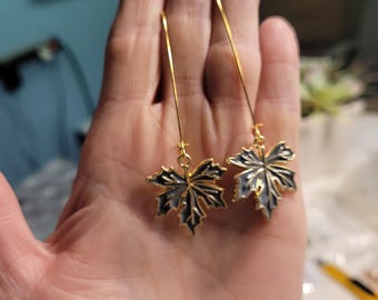 Fairy Light Green Leaf Dangles