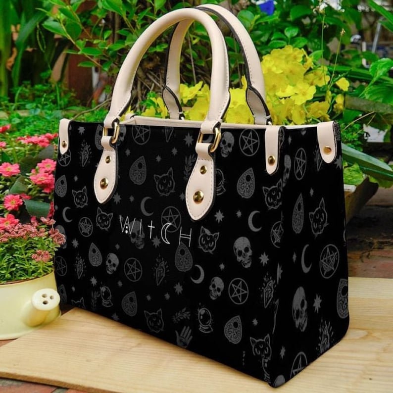 Leather bag witch handbag, women 3d small handbags nicegift , handbag tote, bag leather tote for women