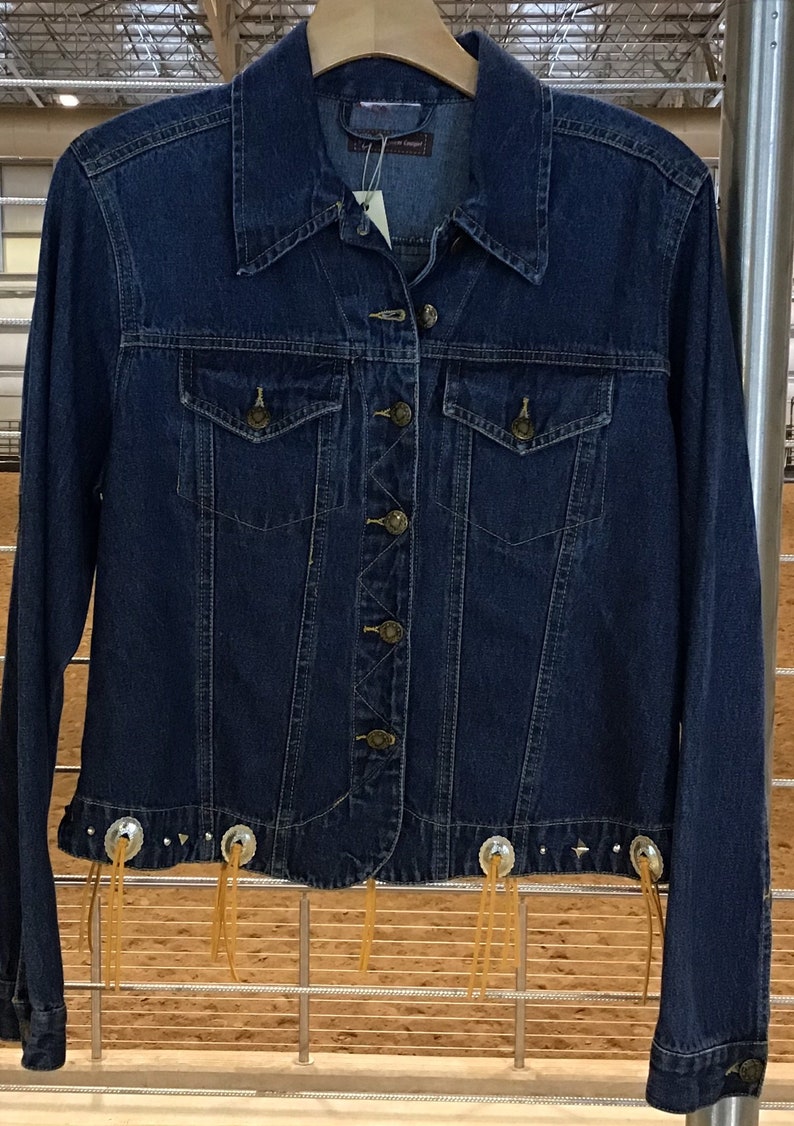 Concho Fringe Southwestern Jacket SZ M