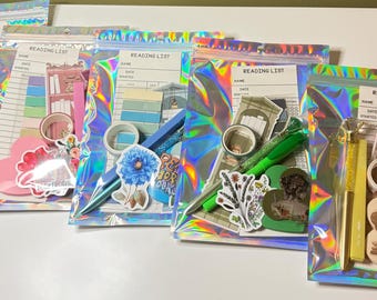 Book Annotation Kit | Reading Tracker, Page Flags, Stickers And Journaling Set