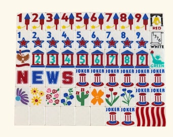 USA Mahjong Complete Travel Set, Limited Edition