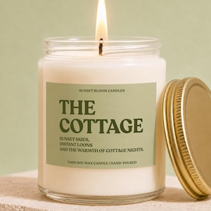 The Cottage Candle Inspired by Heated Rivalry, Hockey Romance Book Candles, Bookish Gift for Romance Readers