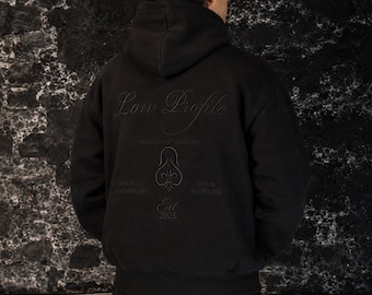 Obsidian Black - Bluza z kapturem LP