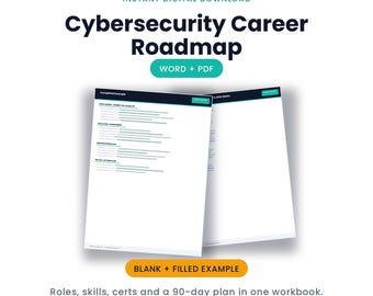 Cybersecurity-carrièreroutekaart en -vaardighedenmatrix - cybersecurity-baantraject, certificeringen, 90-dagenplan