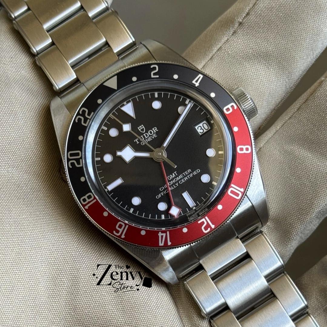 NH34ムーブメント seiko カスタム MOD 機械式 GMT 未使用に近い】SEIKO 