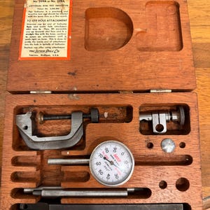 Vintage Lufkin No. 399A Universal Dial Test Indicator