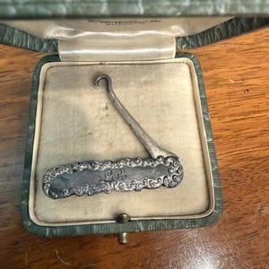 Vintage Sterling Button Hook
