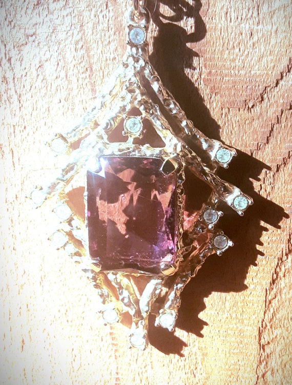 Vintage Sarah Coventry Twilight Necklace - image 4