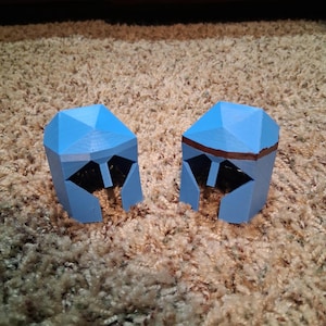 Decoração de mesa com impressão 3D do Elmo Rúnico de Runescape