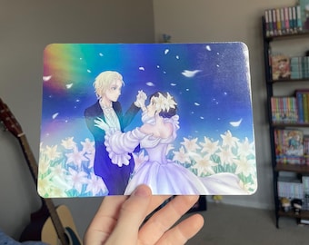 Love Through a Prism Inspired Small Anime Fanart Prints 7"x5"