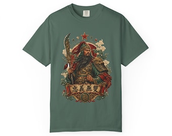 Guan Yu Warrior T-Shirt | Chinese Mythology, Vintage Battle Art
