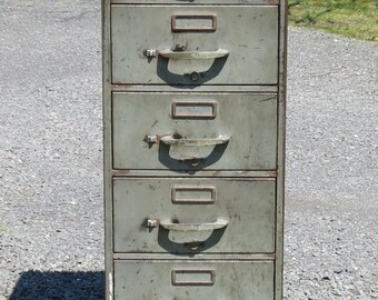 Metal File Cabinet Etsy