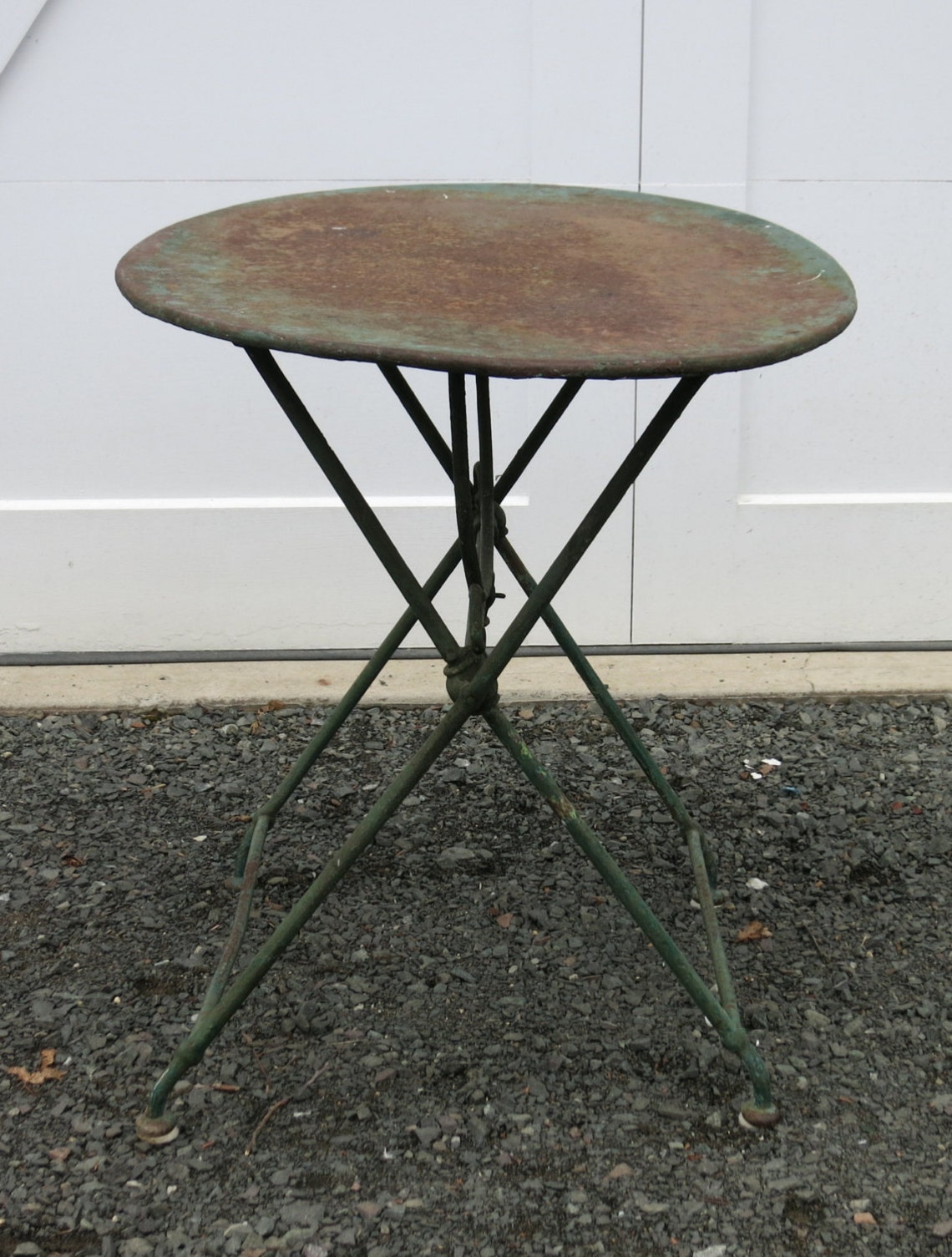 Antique French Garden Table Iron Folding Table SHIPPING NOT Etsy