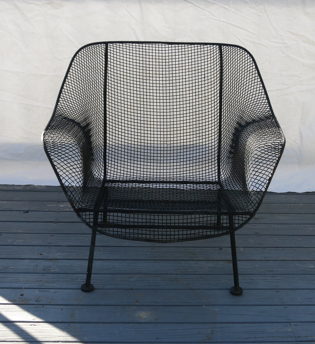 Woodard Sculptura Wrought Iron Lounge Chair NO SHIPPING LOCAL Pickup