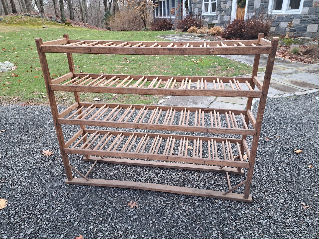 Antique Factory Shoe Rack LOCAL PICKUP ONLY Etsy