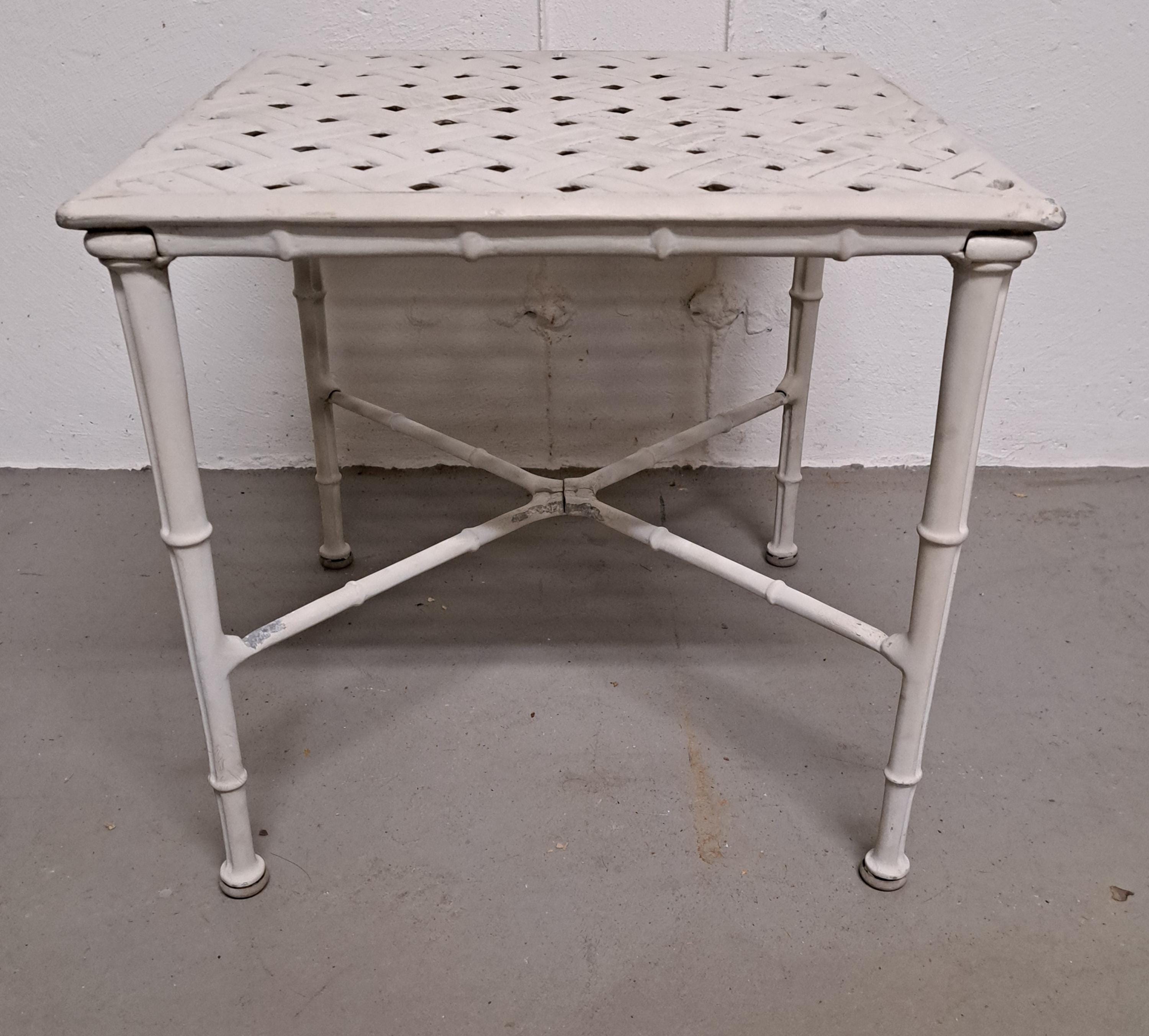 Brown Jordan Calcutta Side Table or Stool