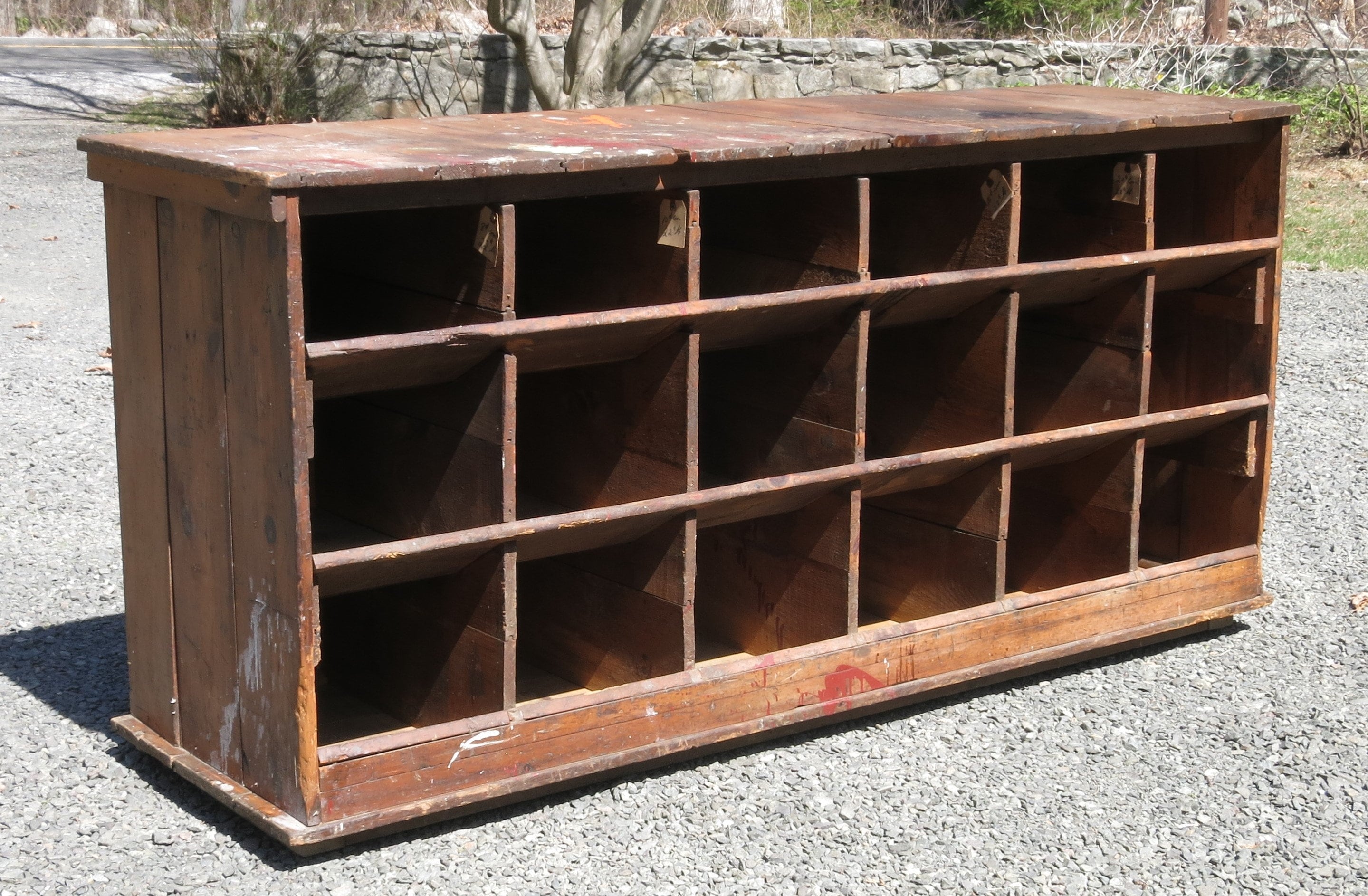 Antique Pine Hardware Store Nail Bin Cubby LOCAL PICKUP ONLY Etsy