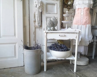 Desk Desk Shabby Chic Table Vintage Country Style Etsy