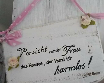 Schild shabby chic