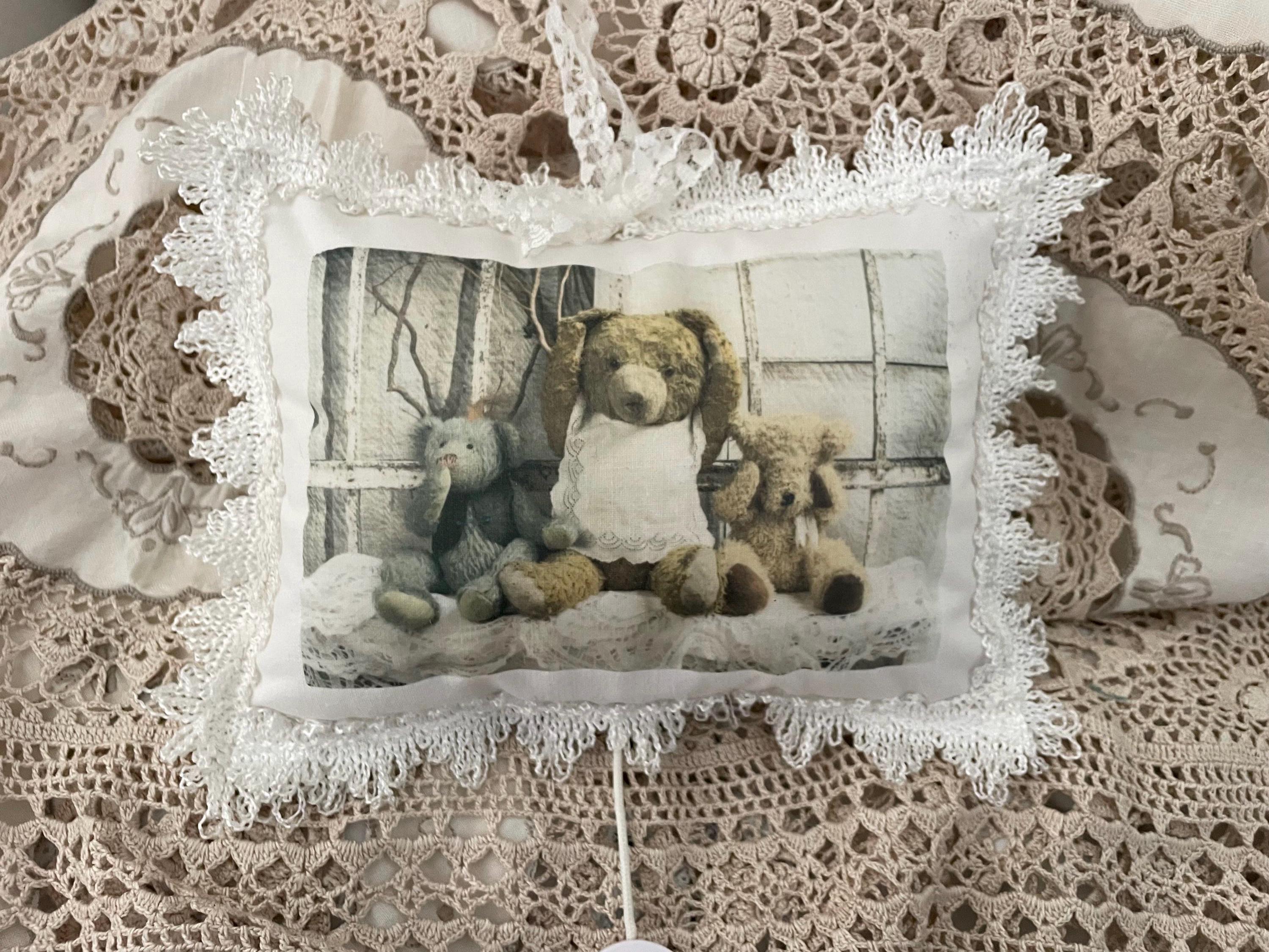 のん Music Box, Angel, Cushion, Shabby Chic, Dementia, Melody Cushion