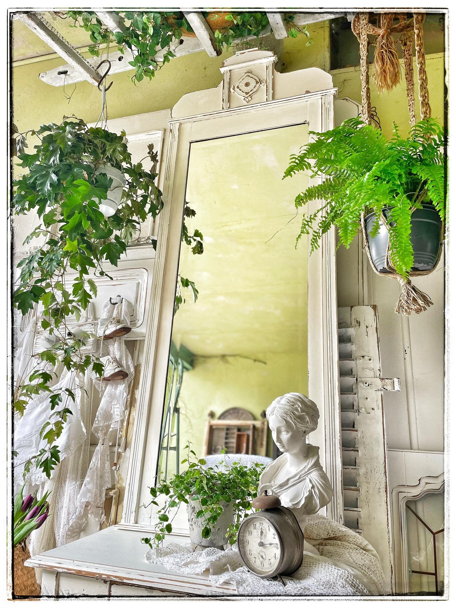 Mirror, Shabby Chic, Vintage, Ornament, Wall Mirror - Etsy