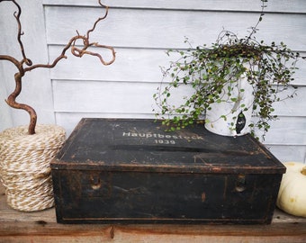 Chest, Box, Transport Box, Shabby Chic, Vintage, Country Style, Industrial Design, Retro, Box, Container