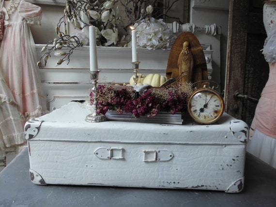 Suitcase Vintage Shabby Shabby Style Shabby Look Shabby Etsy