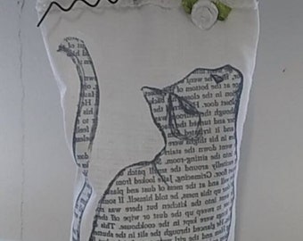Bolsita de lavanda "Gato"