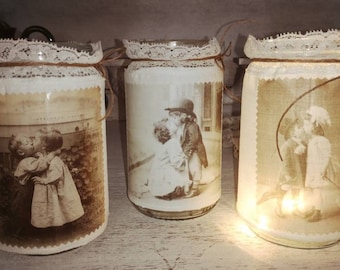 Shabby Chic lantern