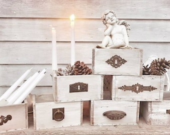 Wooden Box,Box,Box,Shabby chic