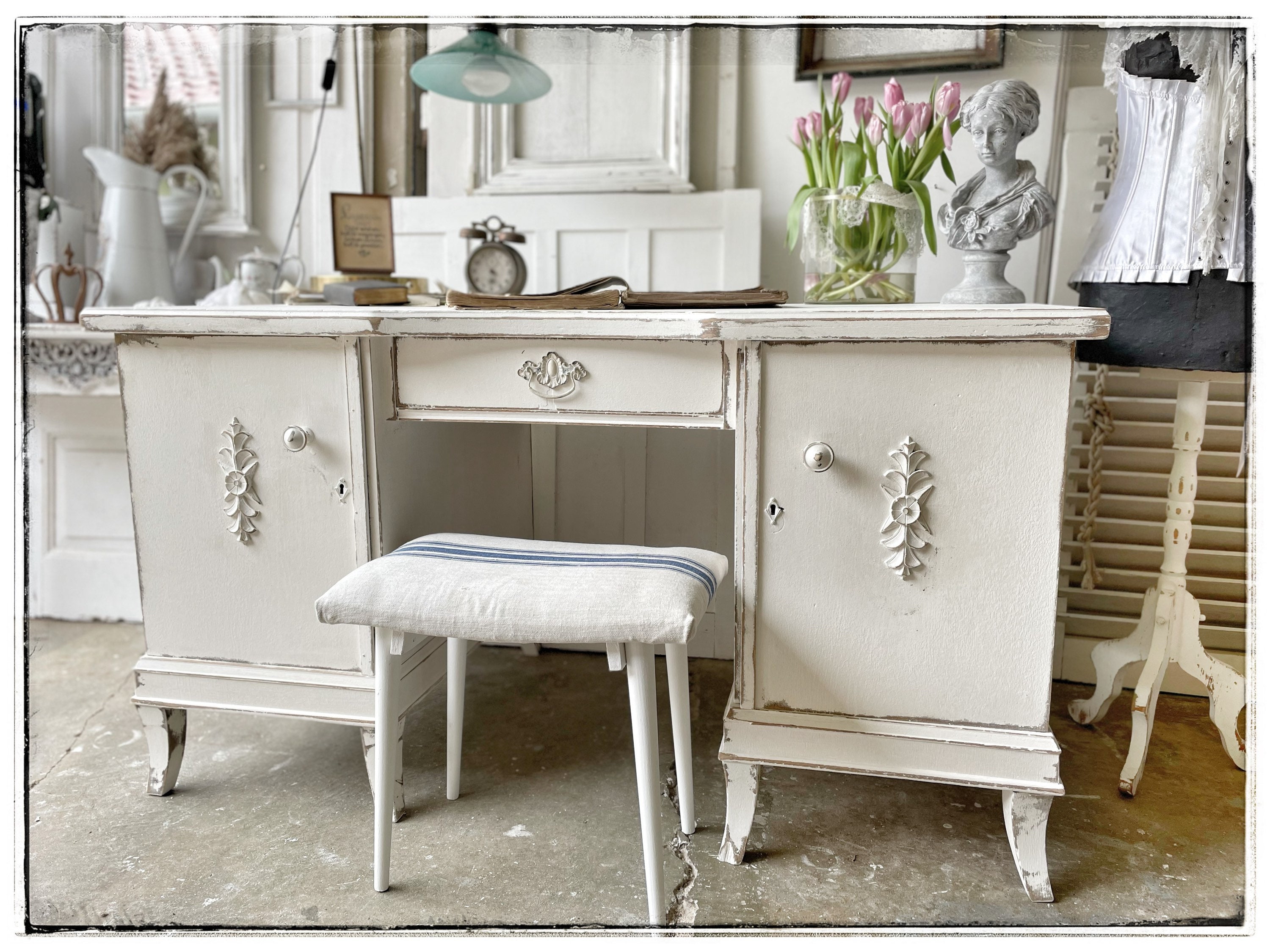 Shabby chic computer deals desk