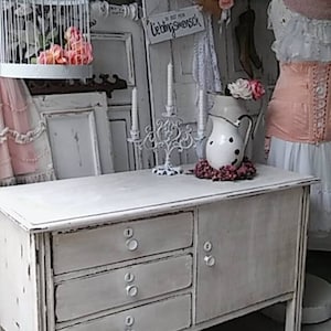 Vintage Kommode im Shabby Chic Bild 1