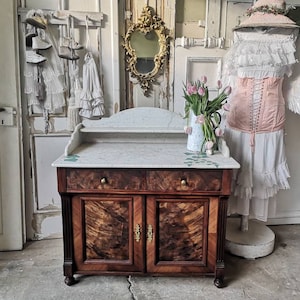 Chest of drawers, cupboard, shabby chic, vintage, washstand
