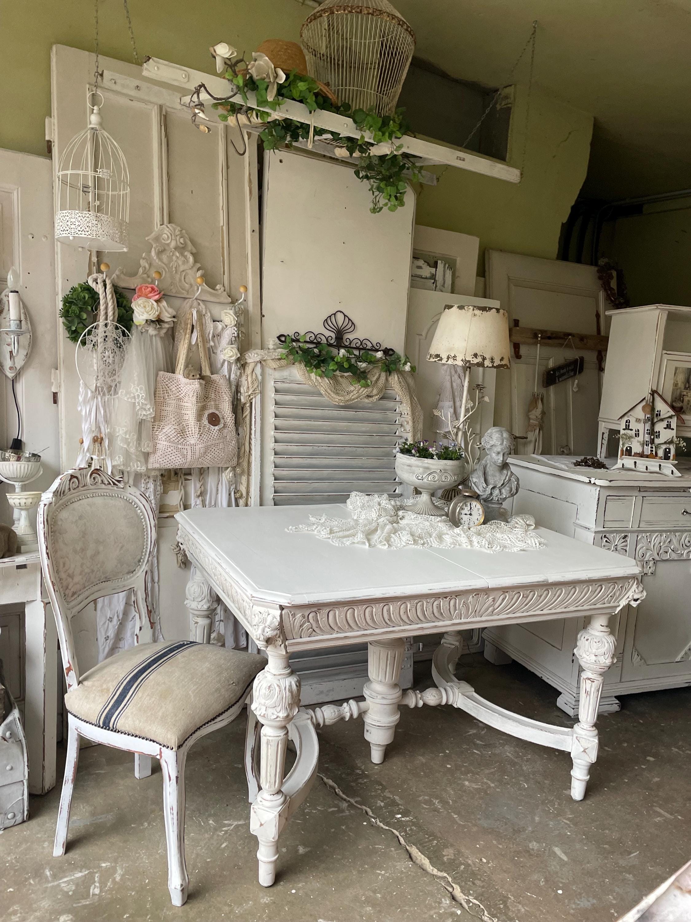 Table, Dining Table, Desk, Plant Table Shabby Chic, Country House