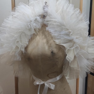 Vegan Boléro Boa GLITTERS Burlesque Showgirl Drag Faux Feathers made in France