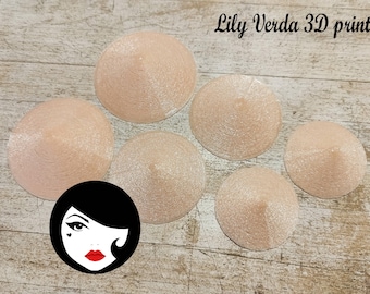 Base Pasties Nippies Burlesque 3D print flexible (no spinner)