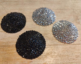 Pasties Nippies Burlesque, impression 3D à chaud flexible en strass (sans essoreuse)