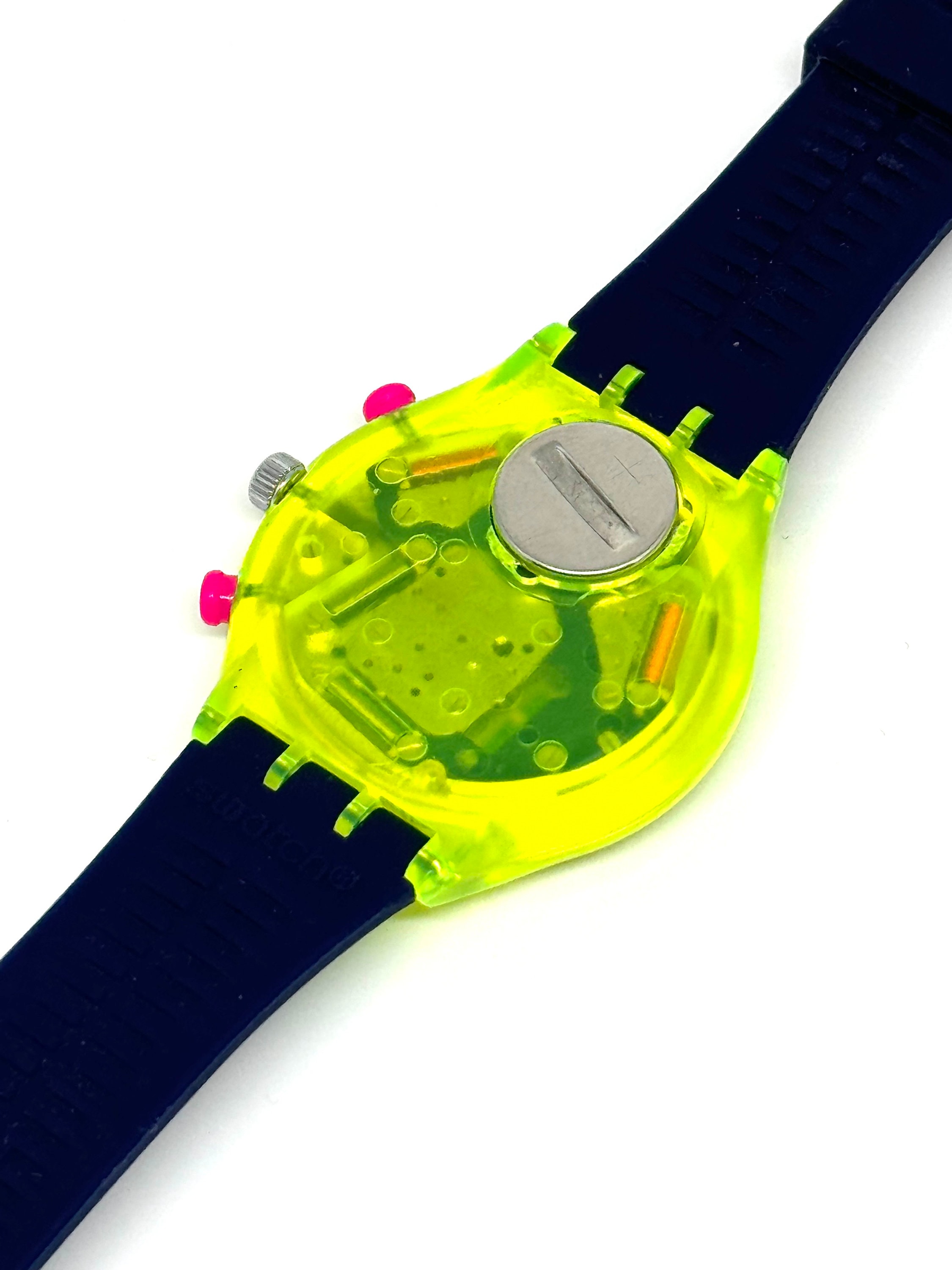 1991 Swatch Chrono Grand Prix Scj101 NEW Old Stock - Etsy