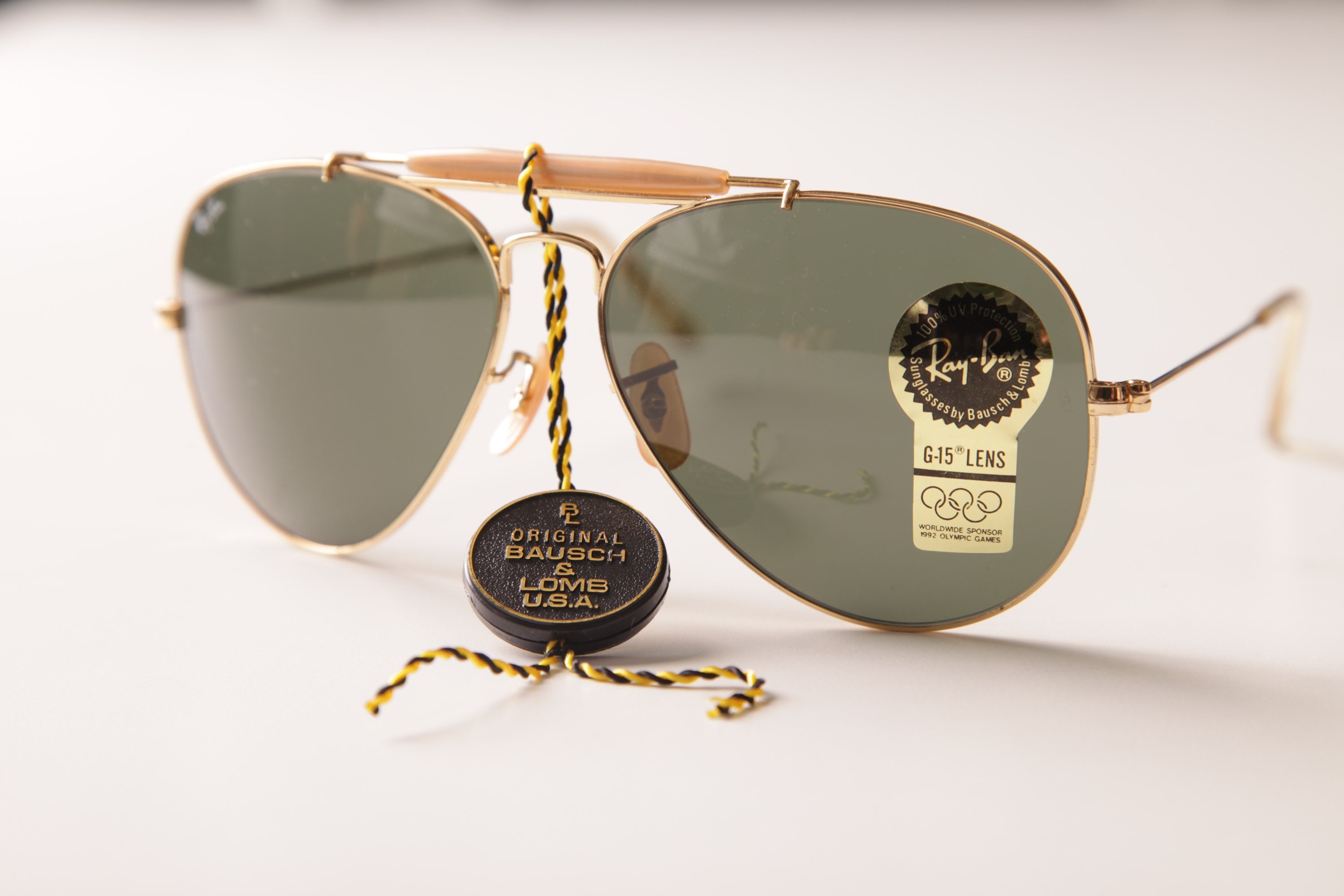 Vintage USA ray ban B&L OUTDOORMAN 2 62mm g15lens New old stock